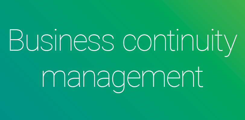 Business Continuity Management (BCM)